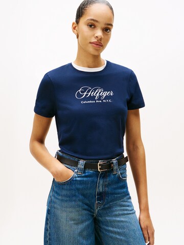 TOMMY HILFIGER Μπλουζάκι σε μπλε: μπροστά
