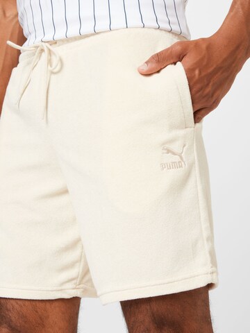 PUMA Regular Shorts in Weiß