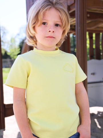 Donder Shirt 'Heavy Tee Essential Canary Yellow' in Geel