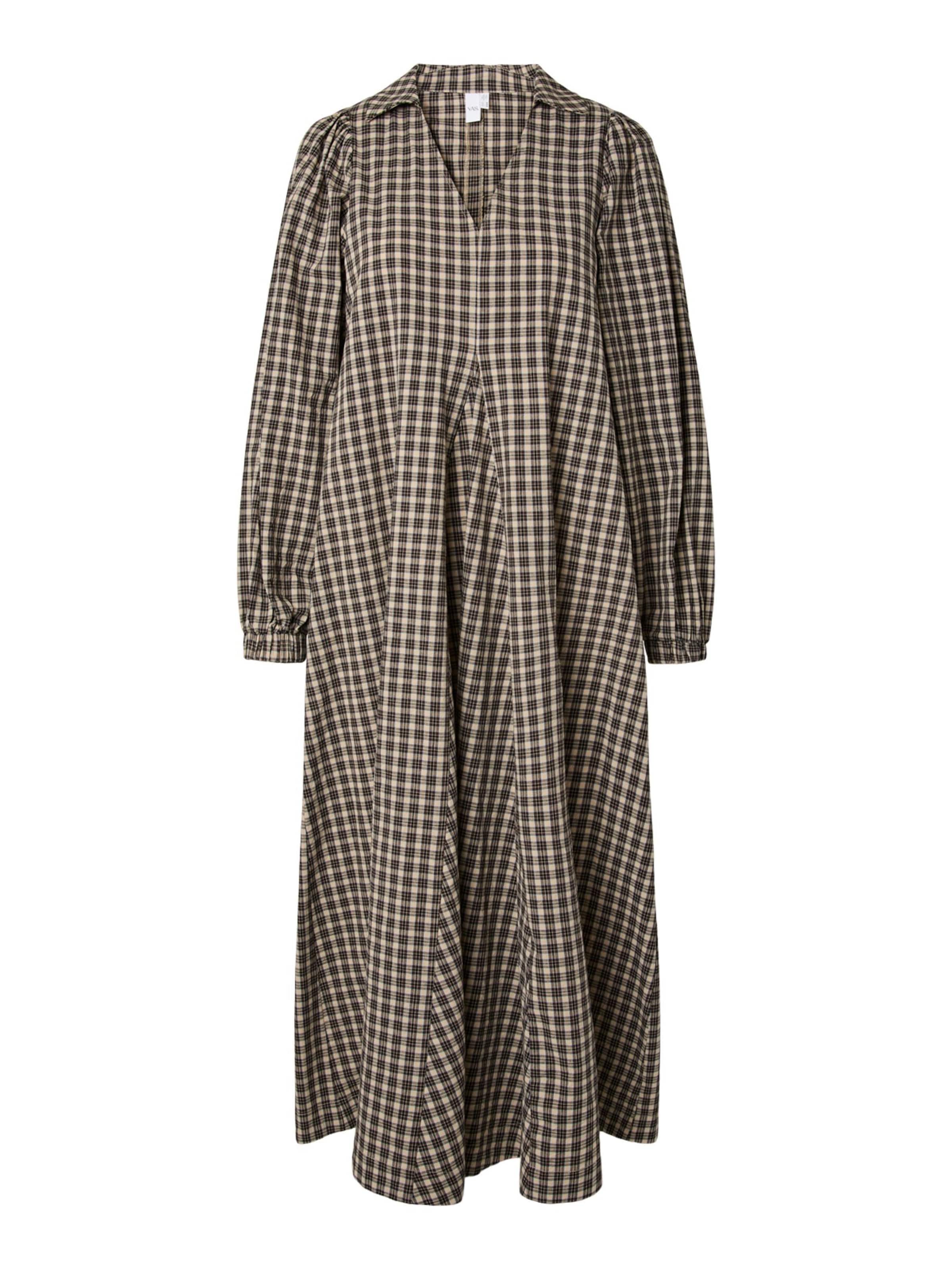 YAS Dress 'YASCarlina' in Light beige / Blue / Chocolate, Item view