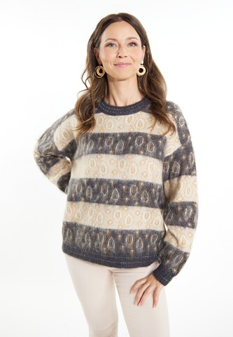 Pull-over usha FESTIVAL en beige : devant