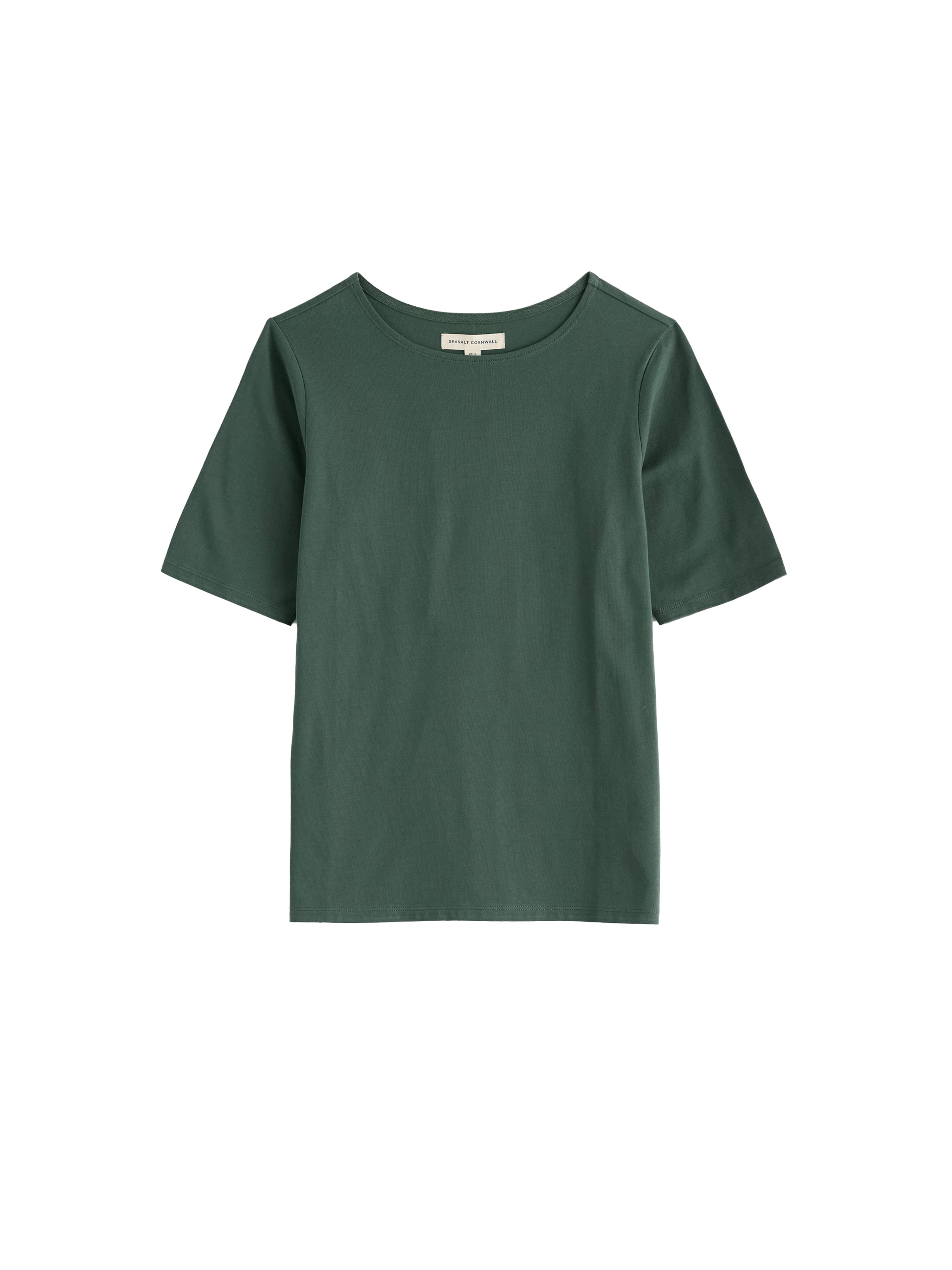 T-shirt 'Poisson' Seasalt Cornwall en vert : devant
