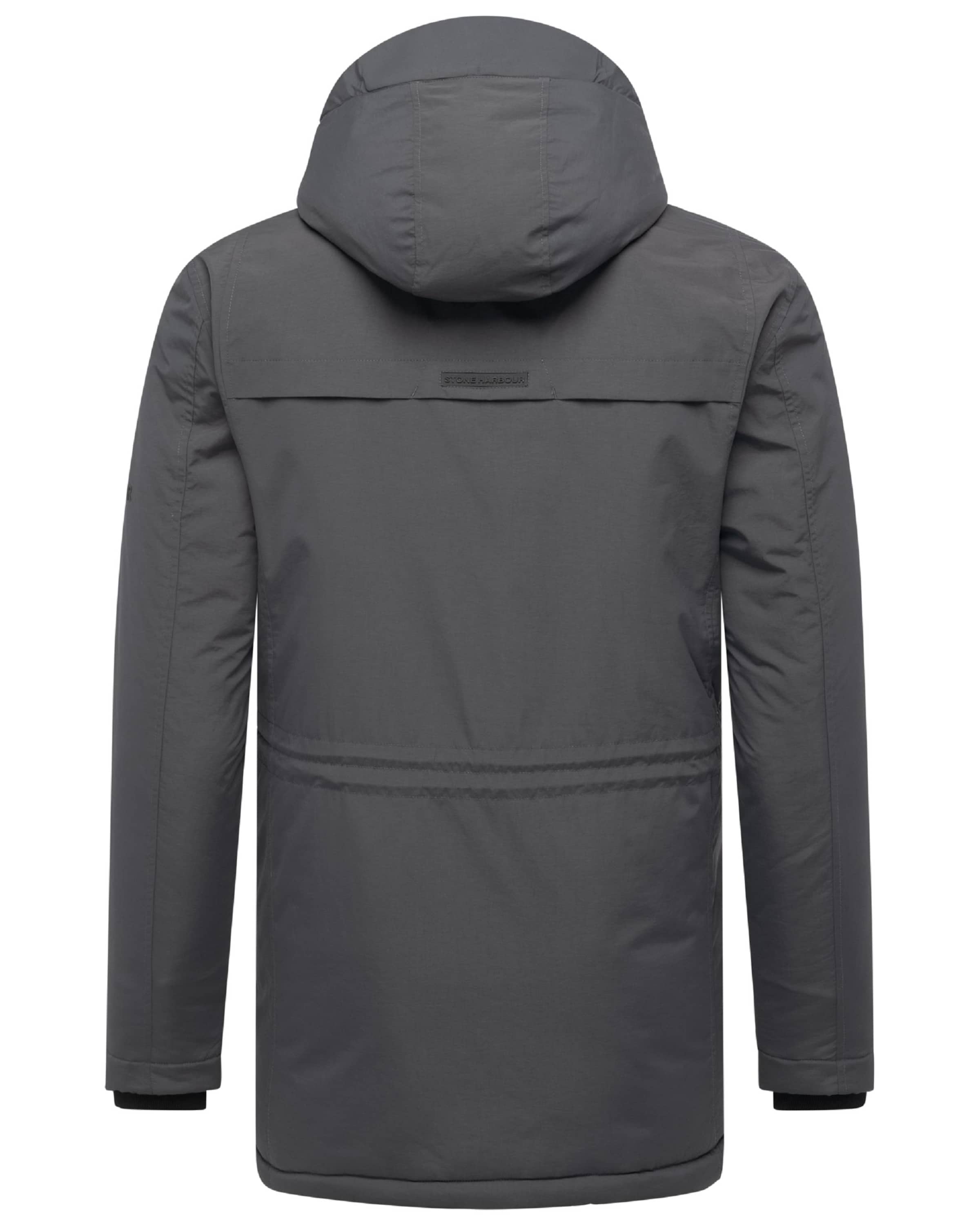STONE HARBOUR Winterjacke 'Wadiim' in Grau