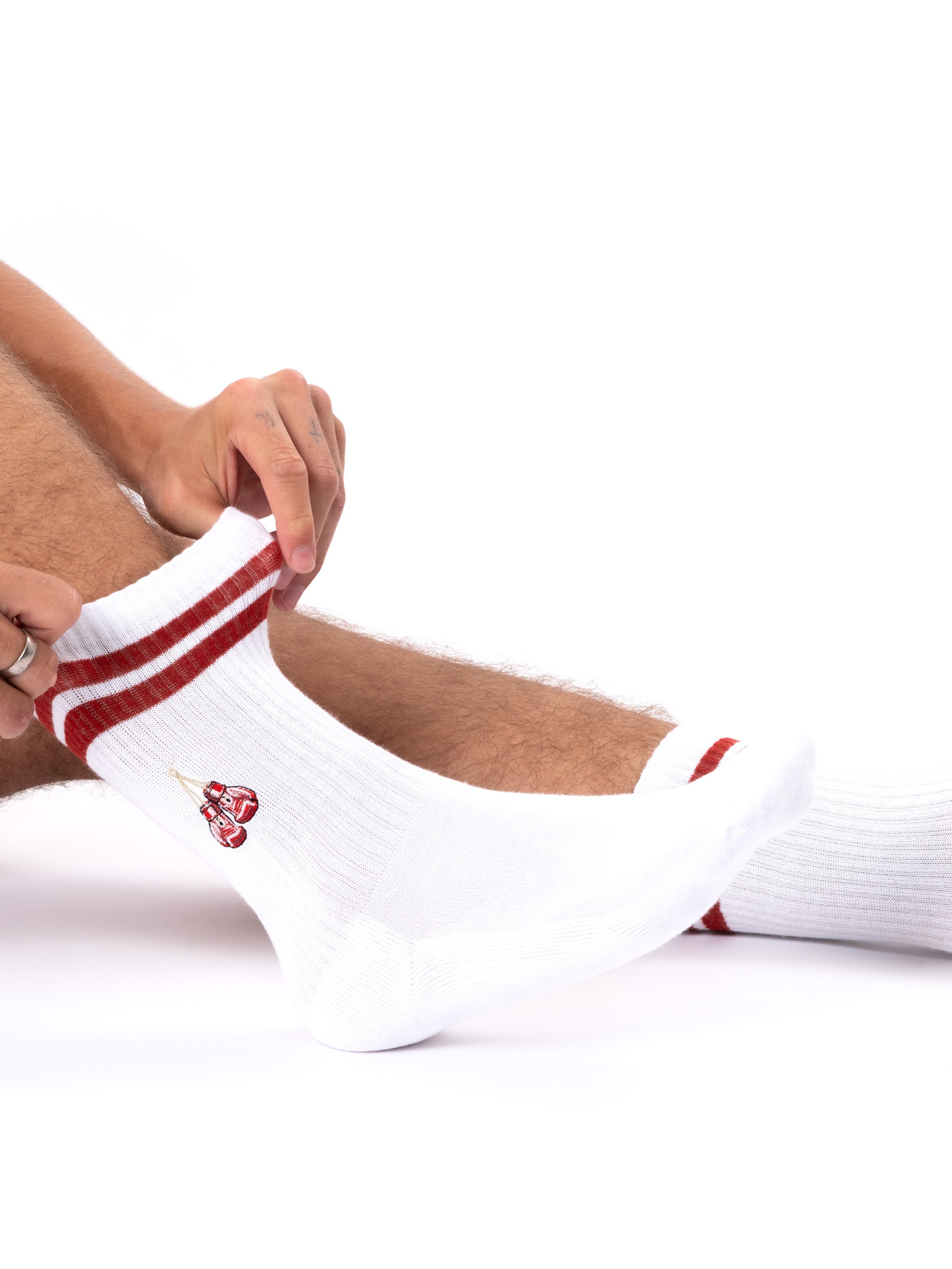 Occulto Athletic Socks 'Rio' in White