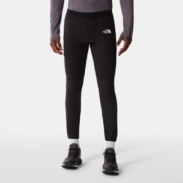 THE NORTH FACE - regular Pantalón deportivo en negro: frente