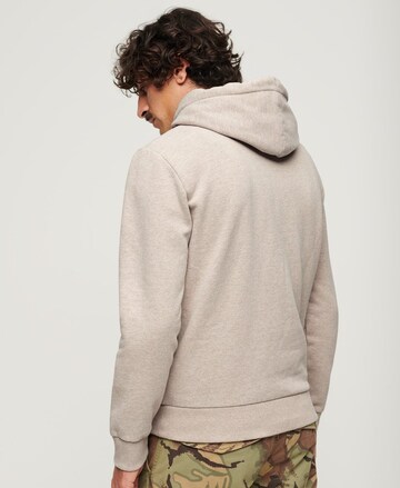 Sweat-shirt 'Heritage' Superdry en beige