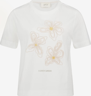 T-shirt Cartoon en blanc : devant