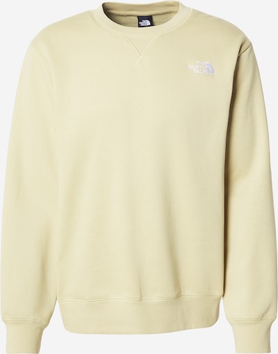 Megztinis be užsegimo 'ESSENTIAL' iš THE NORTH FACE, spalva – pastelinė žalia / balta, Prekių apžvalga