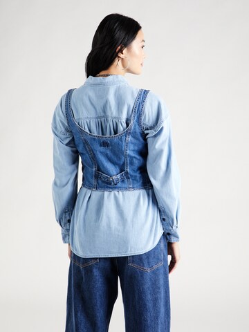 LEVI'S ® - Top 'Alani Corset' em azul