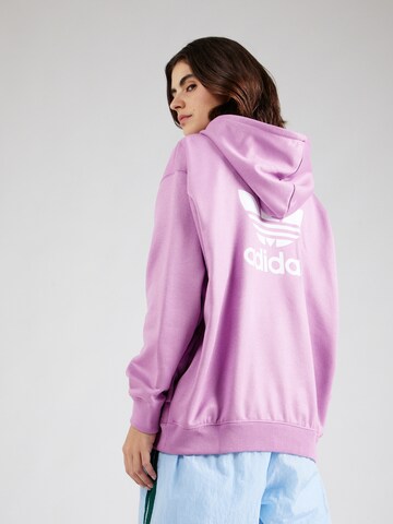 ADIDAS ORIGINALS Sweatshirt 'TREFOIL' i lilla