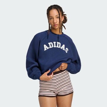 ADIDAS SPORTSWEAR Sportovní mikina – modrá: přední strana