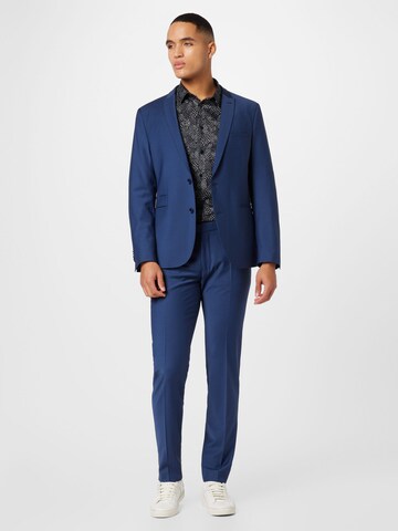 DRYKORN Slim fit Suit 'IRVING' in Blue