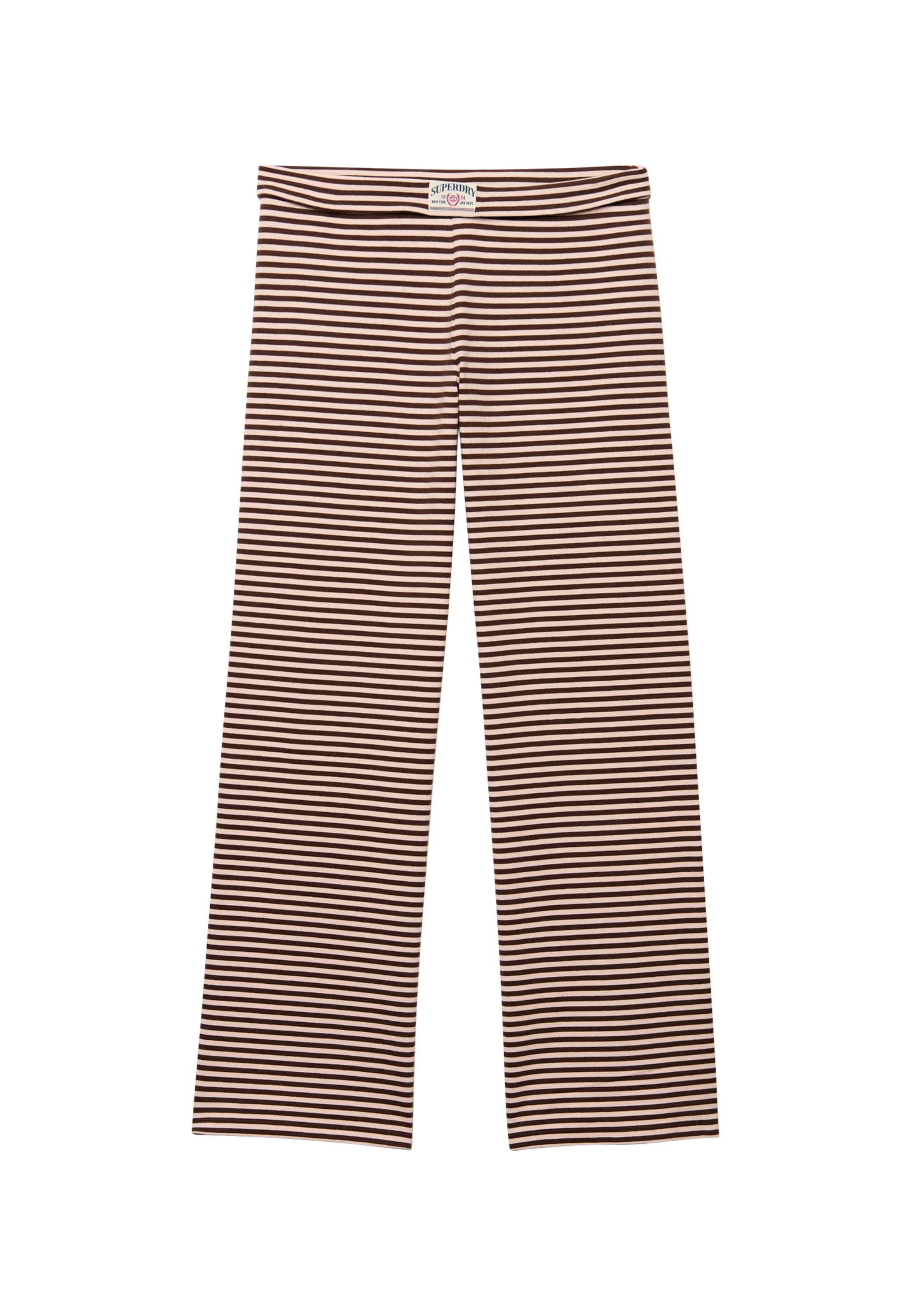 Pantalon 'Athletic Essentials' Superdry & Co en marron : devant