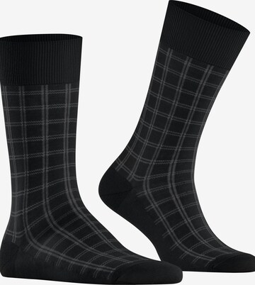 FALKE Socken 'Modern Tailor' in Schwarz: Vorderseite