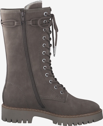 s.Oliver Lace-up boot in Grey