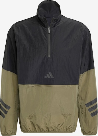 ADIDAS SPORTSWEAR Athletic Jacket 'Future Icons' in Green: front