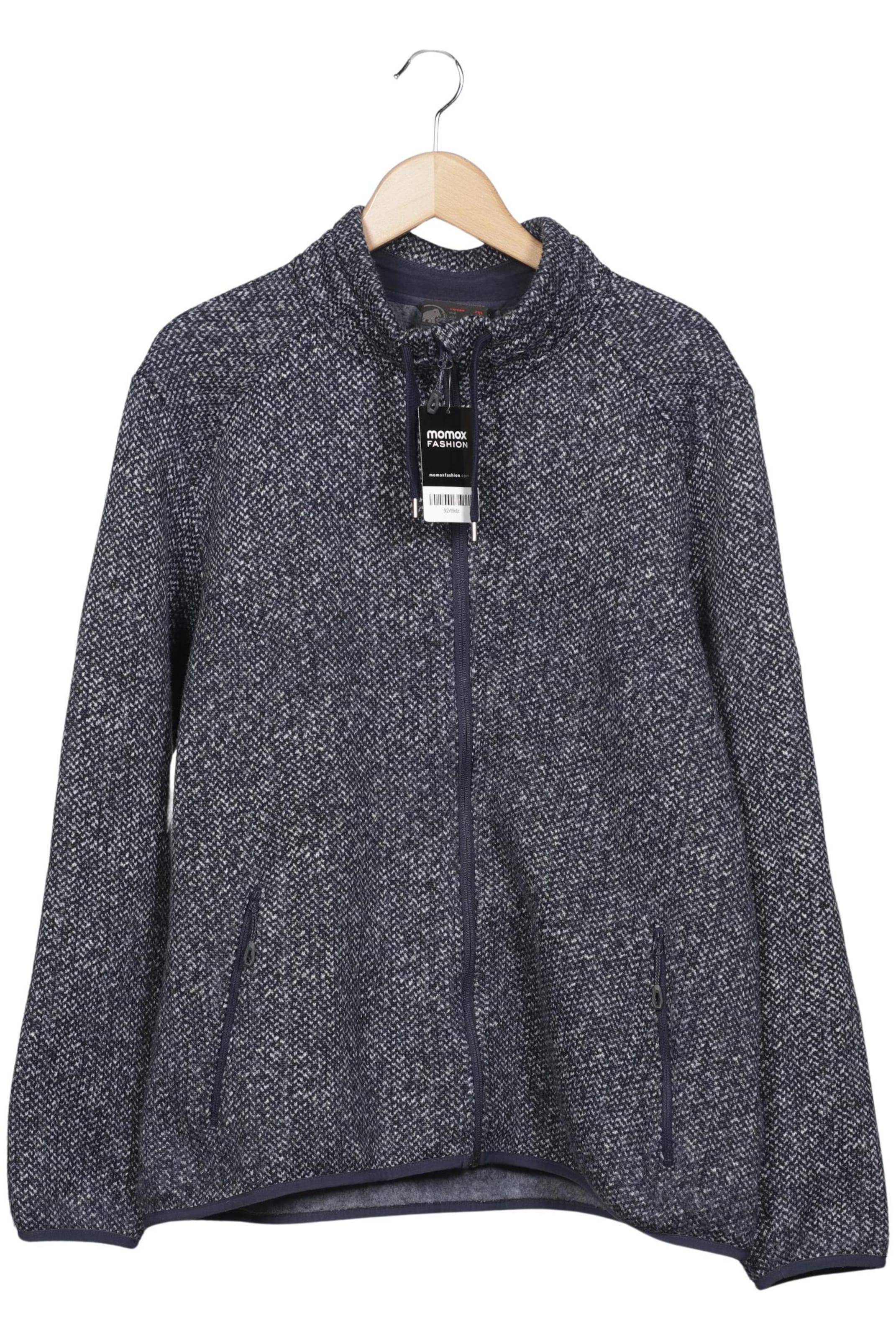 MAMMUT Sweatshirt & Zip-Up Hoodie in XXL in Blue: front