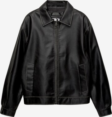 Pull&Bear Välikausitakki värissä musta: etupuoli