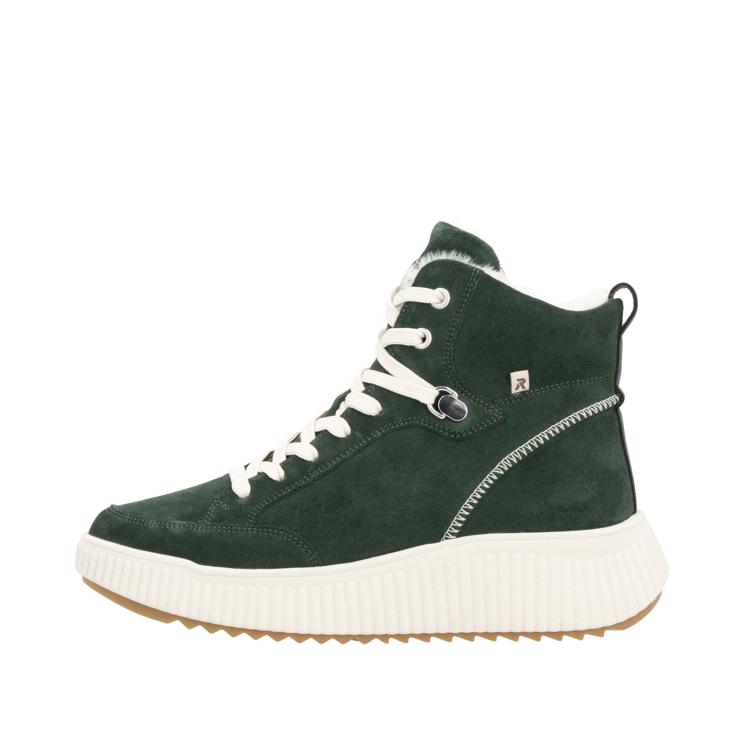 Bottines à lacets 'W1771' Rieker en vert