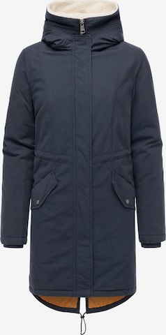 Ragwear Parka 'Coogle' in Blau: Vorderseite