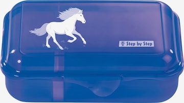 Recipiente termoisolante di STEP BY STEP in blu: frontale