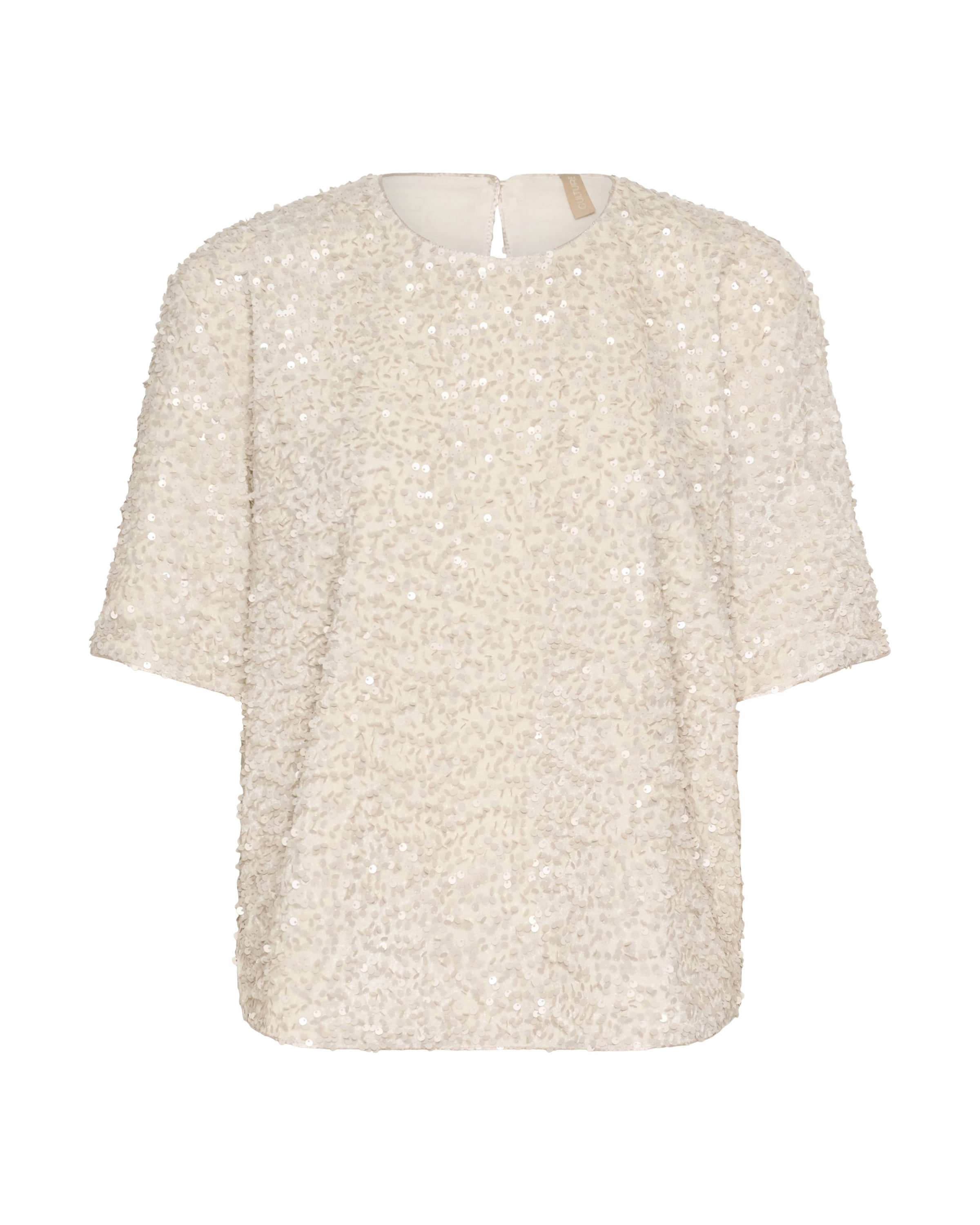 CULTURE Μπλούζα &#x27;CUNali&#x27; σε λευκό: μπροστά