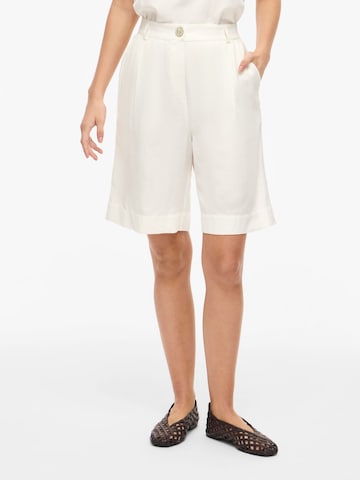 VILA - regular Pantalón en blanco: frente