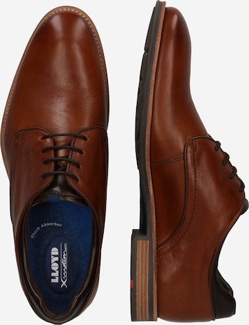 LLOYD Lace-Up Shoes 'MASSIMO' in Brown