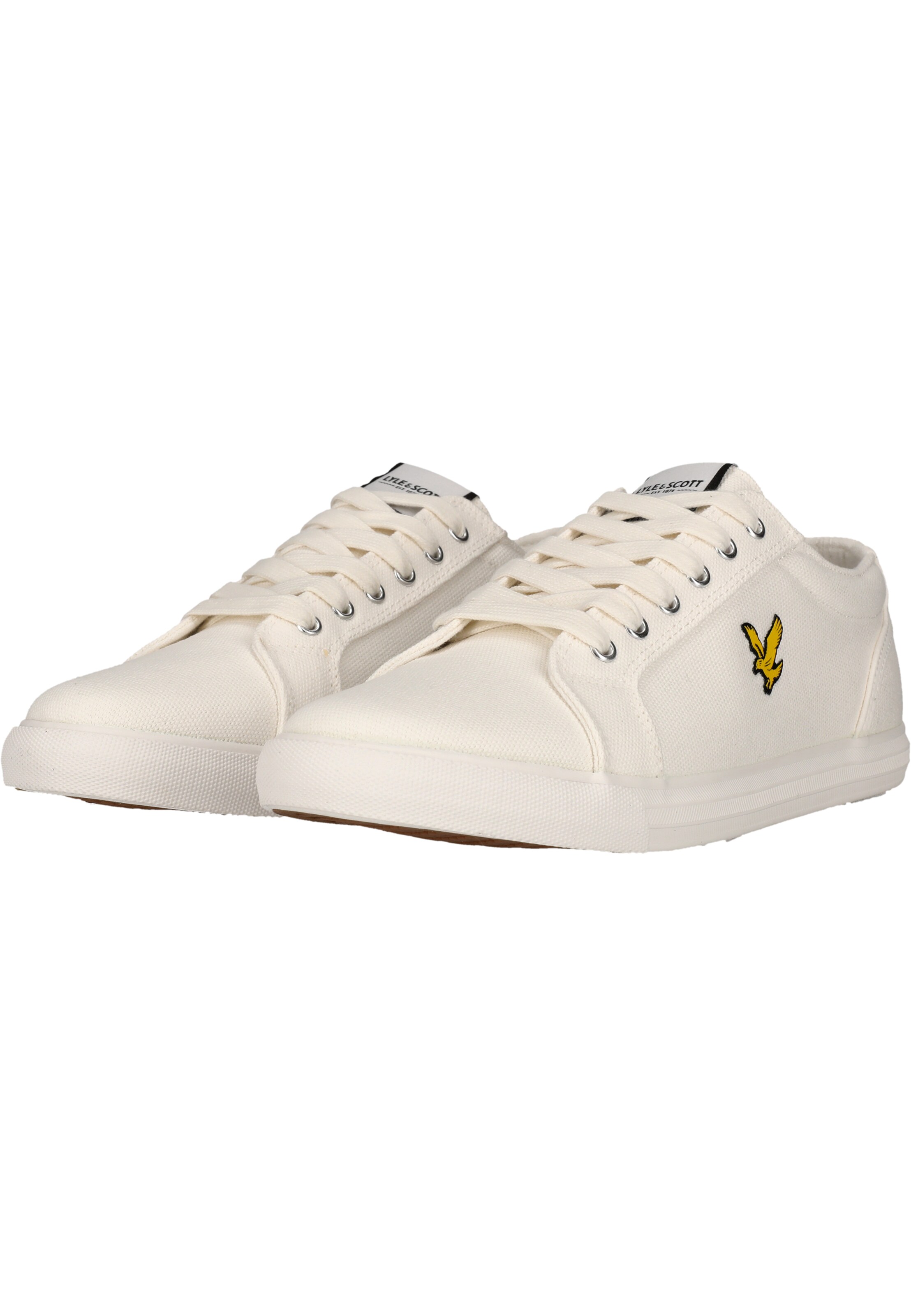 Lyle & Scott Platform trainers 'Halket' in White
