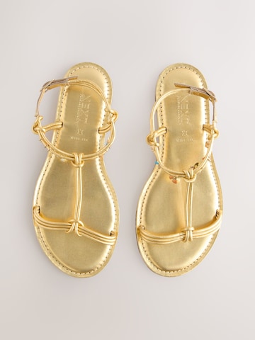 Sandales 'Forever Comfort®' Next en or