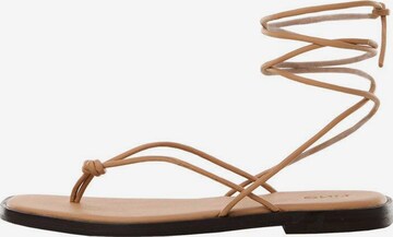 MANGO TEEN Sandals 'Samantha' in Brown: front