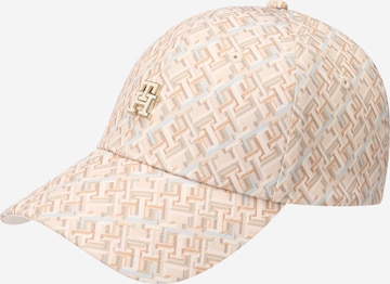 TOMMY HILFIGER Cap in Beige: front