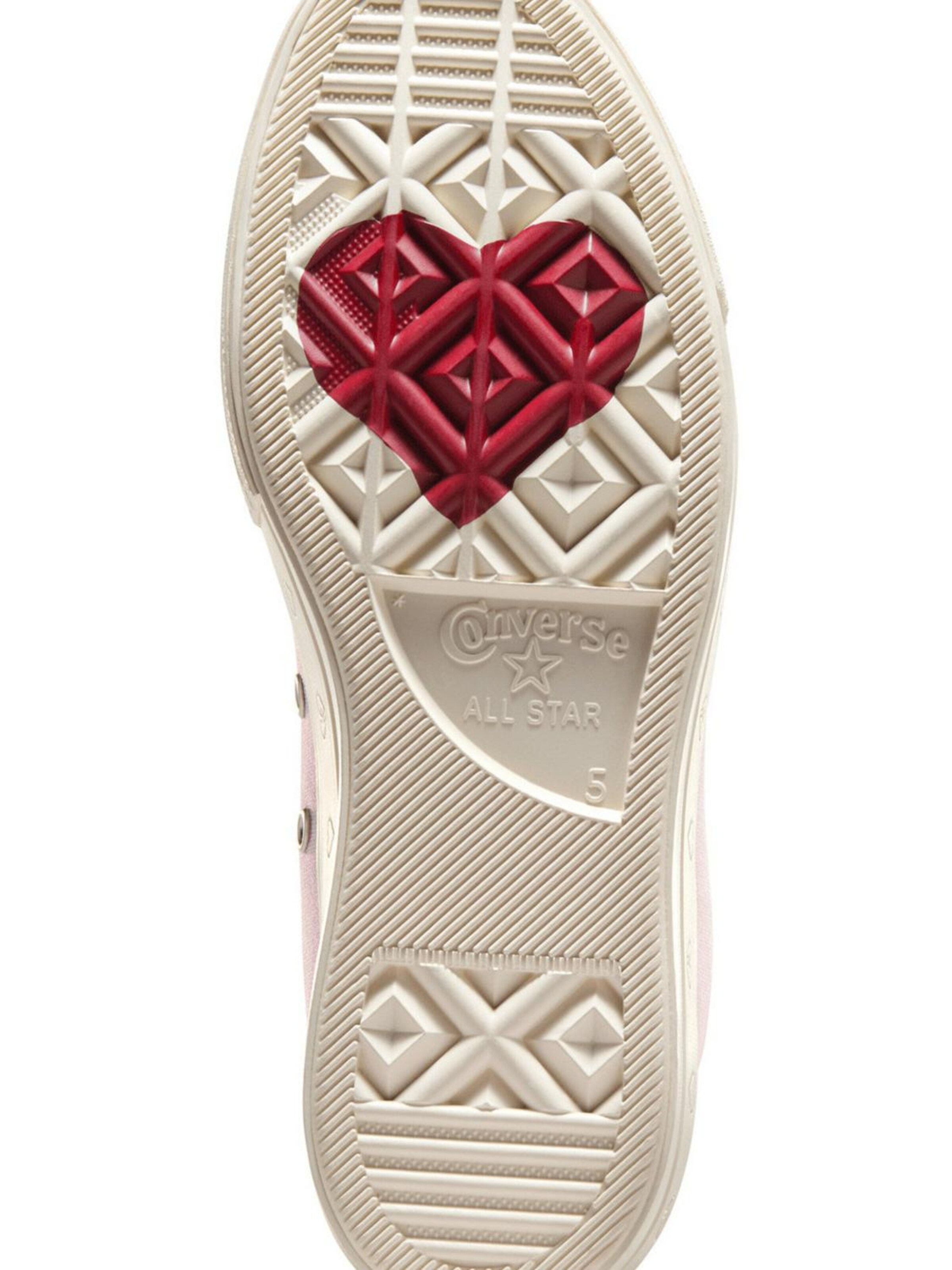 CONVERSE - Zapatillas deportivas altas 'Chuck Taylor As Lift' en rosa
