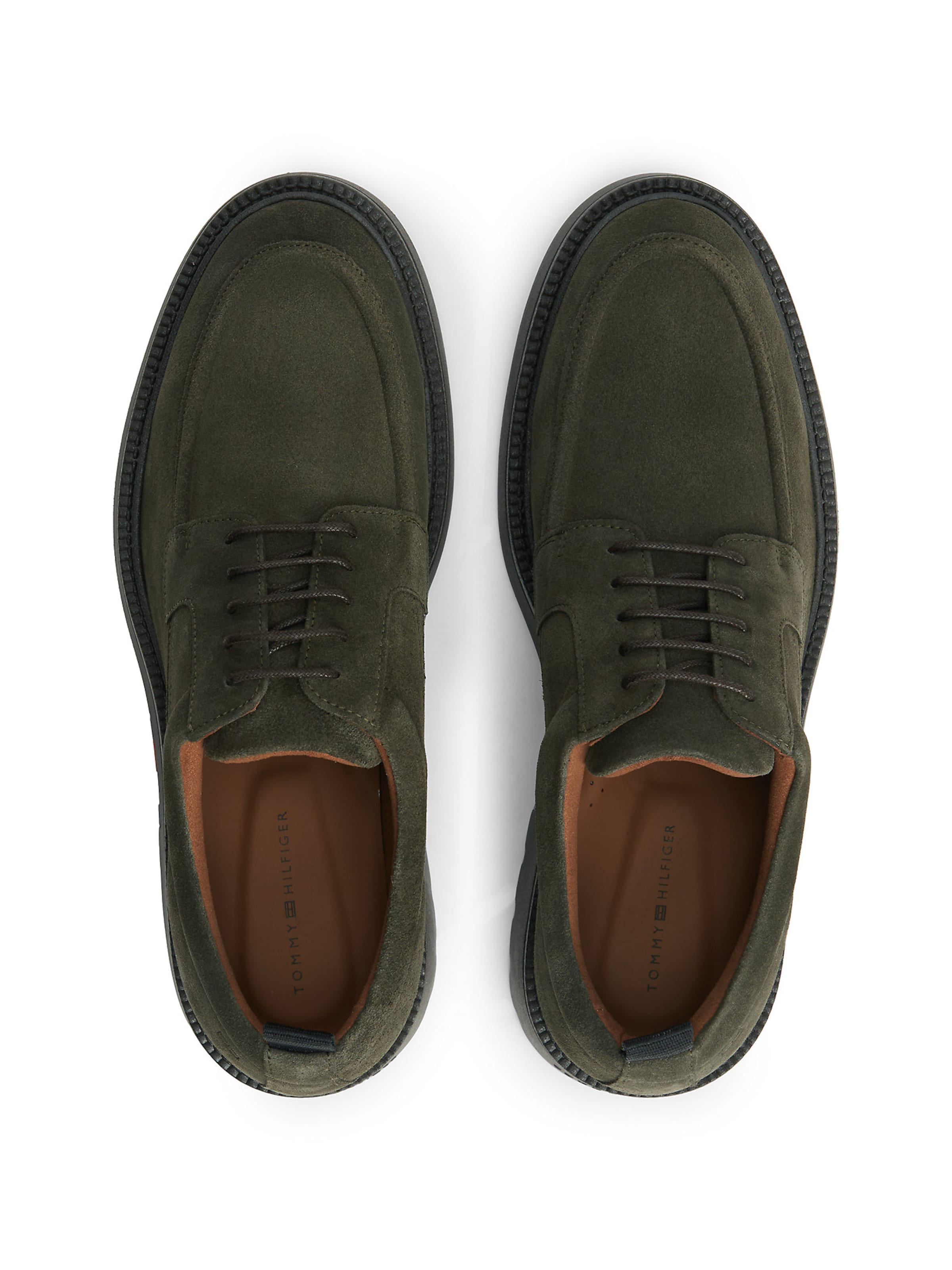 Chaussure à lacets TOMMY HILFIGER en vert