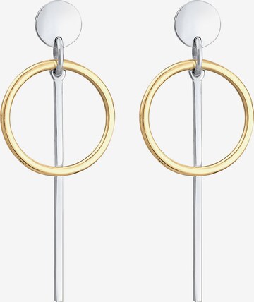 Boucles d'oreilles ELLI en or : devant