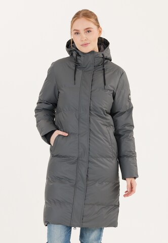 Weather Report Outdoor Coat 'Audrey' in Grey: front