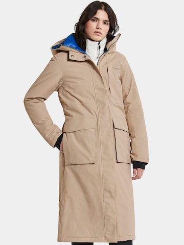 Didriksons Raincoat in Beige: front
