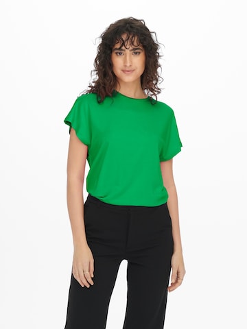 JDY T-shirt 'NELLY' i grön: framsida