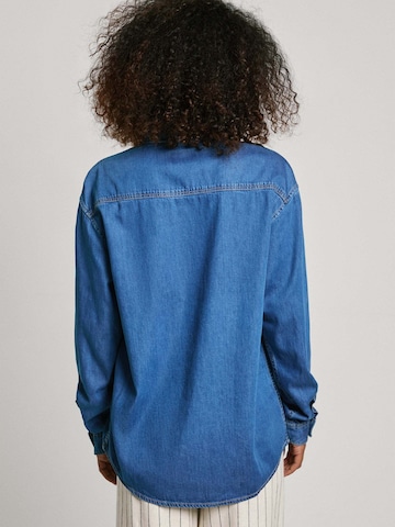 Chemisier Pepe Jeans en bleu
