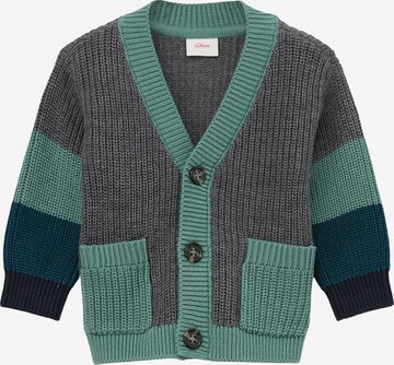 Cardigan s.Oliver en gris : devant