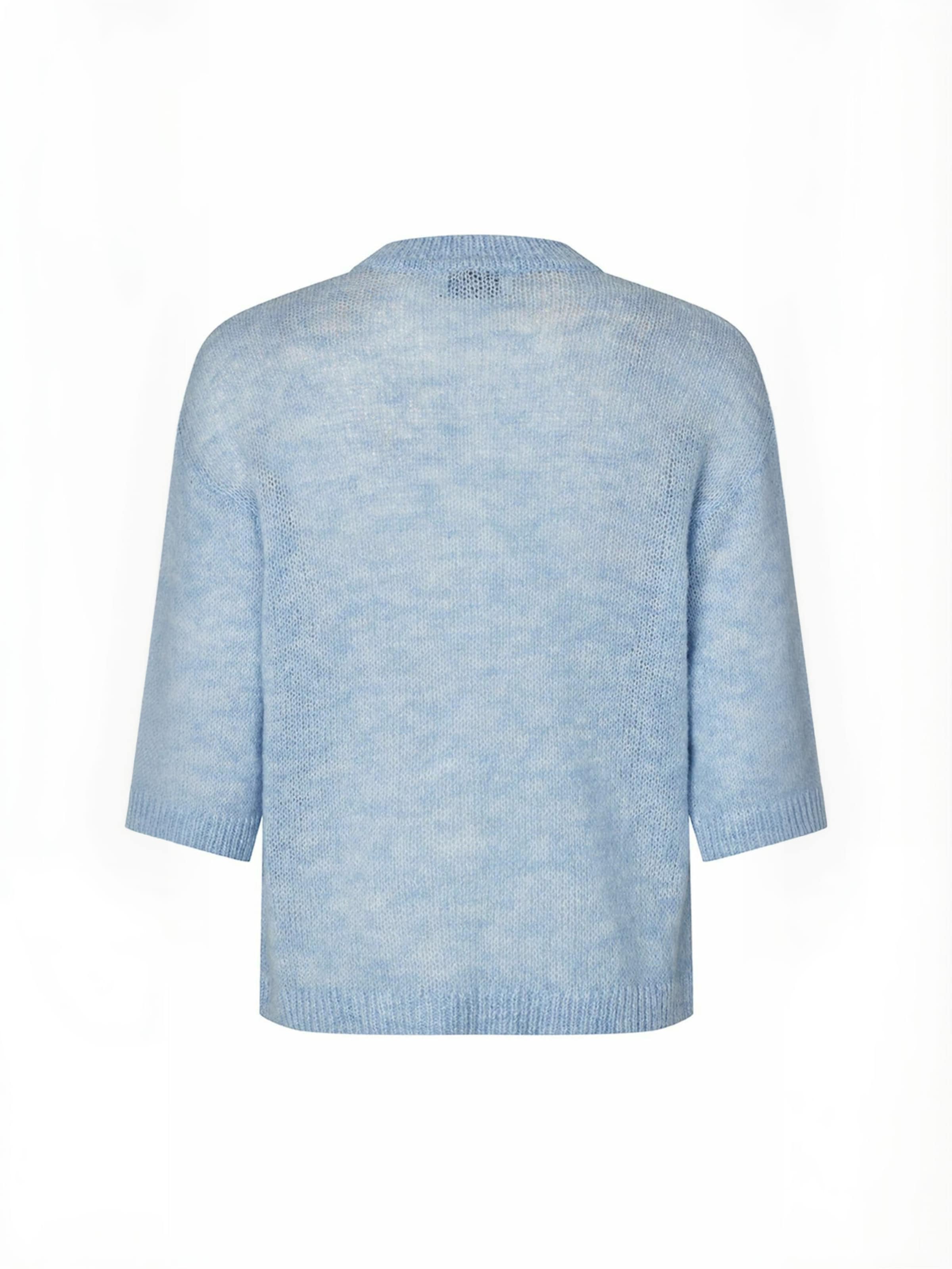 Cardigan ' Bailormd ' modström en bleu