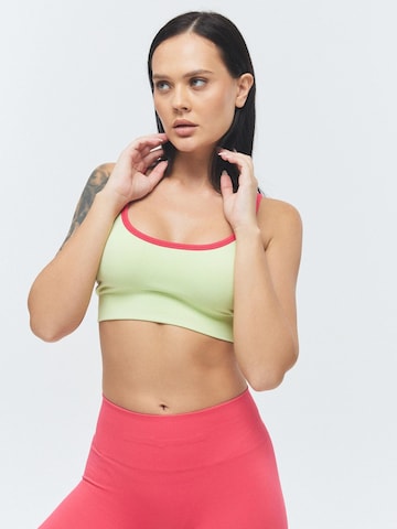 DRILLS Apparel Bustier Sport bh 'VIVID Duo Bra' in Groen