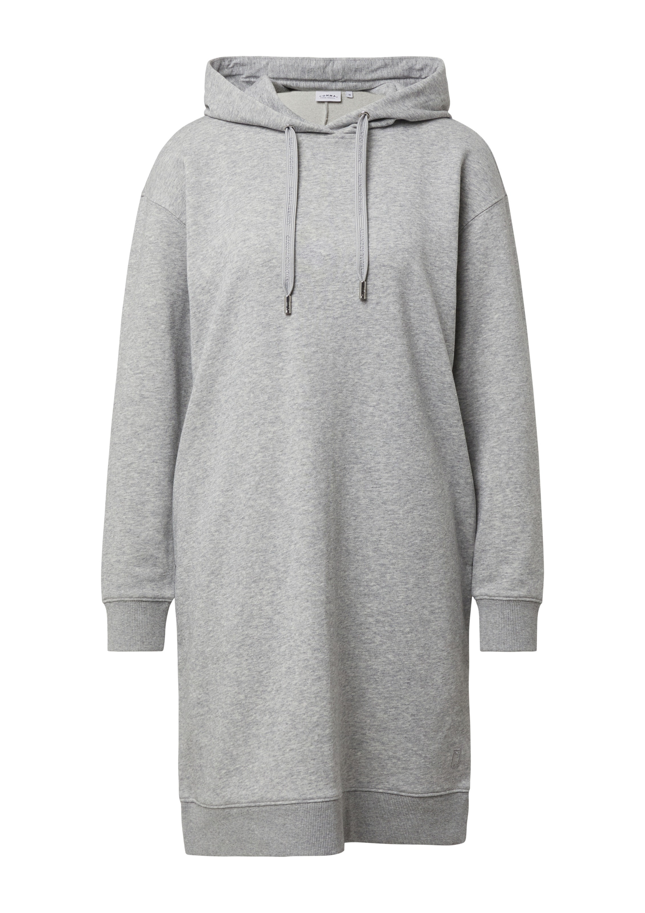 COMMA Jurk in Grijs: voorkant