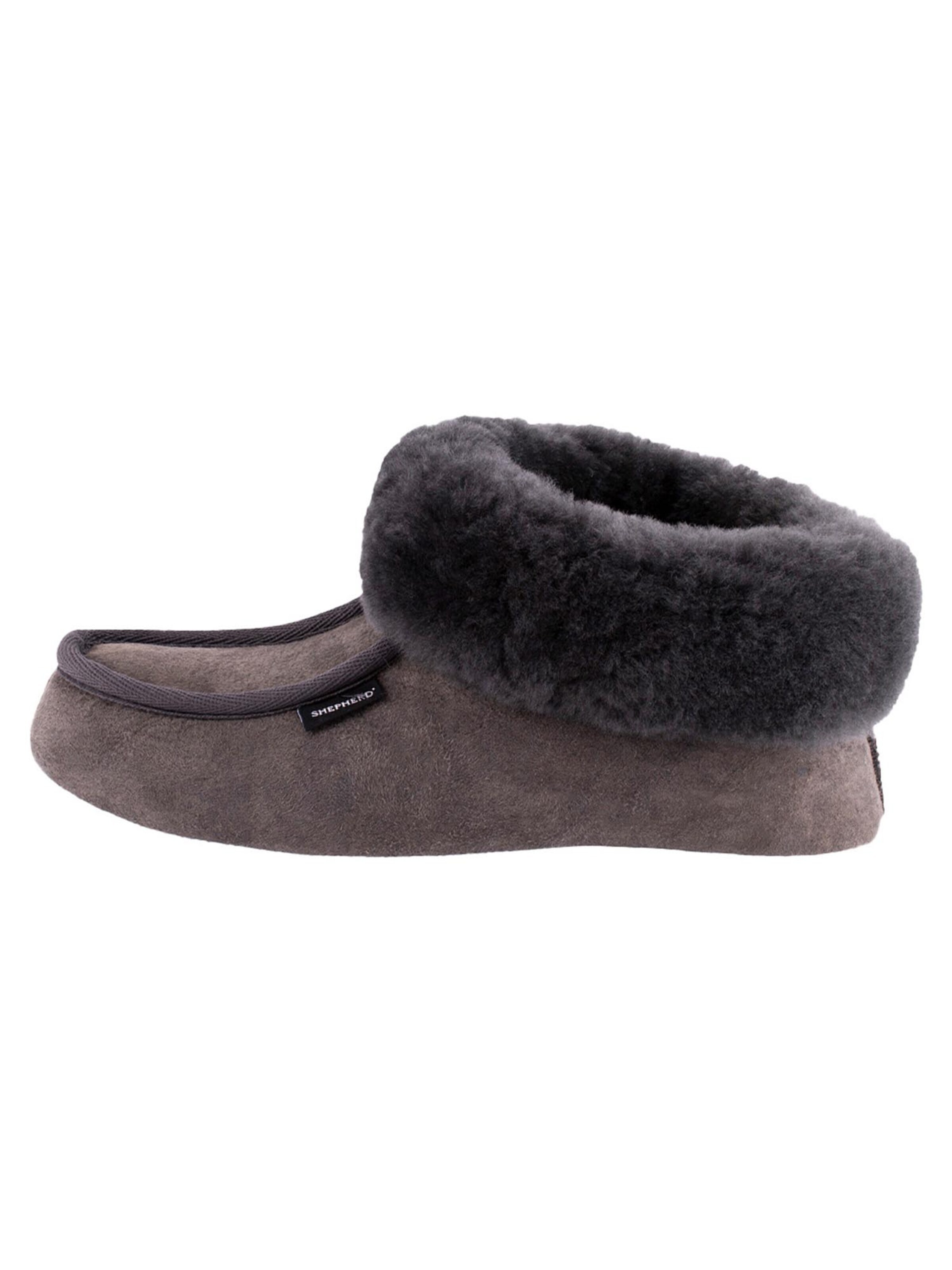 SHEPHERD Pantolette 'Magnus'‌‌‌‌‌‌ in Grau: Vorderseite