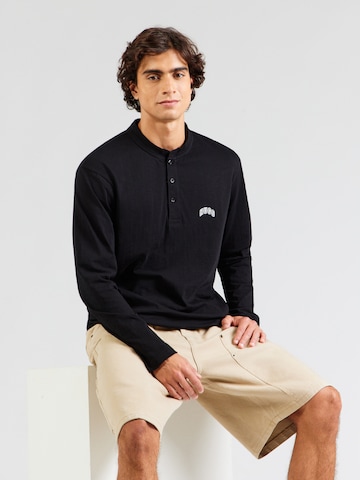 T-Shirt 'Nuvenly' HUGO en noir : devant