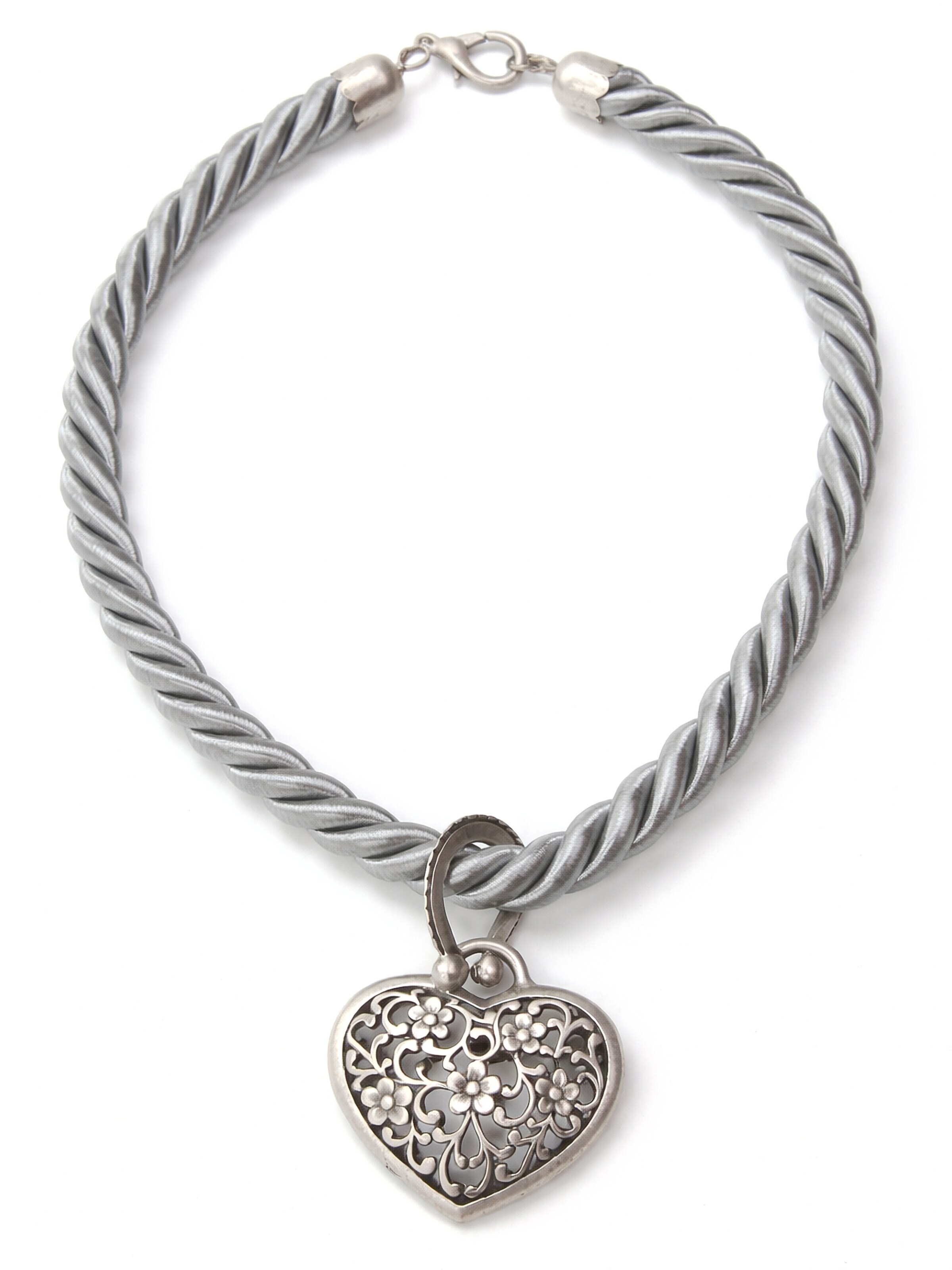 Allgäu Rebell Necklace 'Franzi' in Green: front