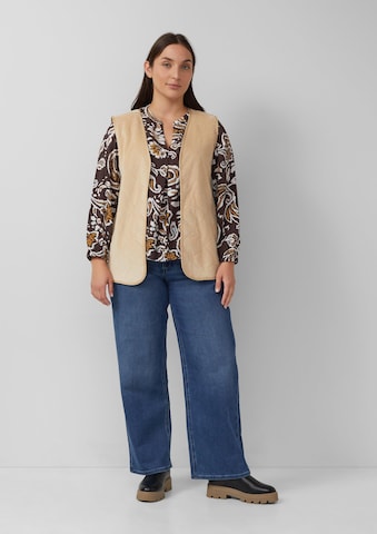 s.Oliver Blouse in Bruin