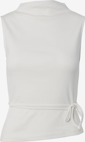 PIECES - Top 'PCOlive' en blanco: frente