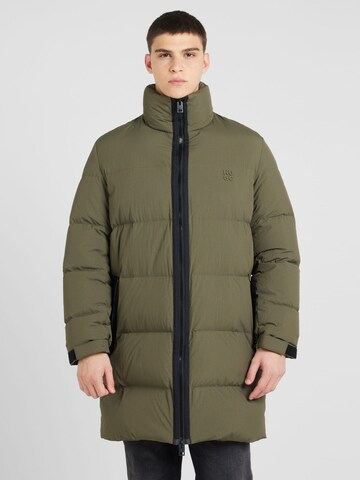 Cappotto invernale 'Magnus2441' di HUGO in verde: frontale