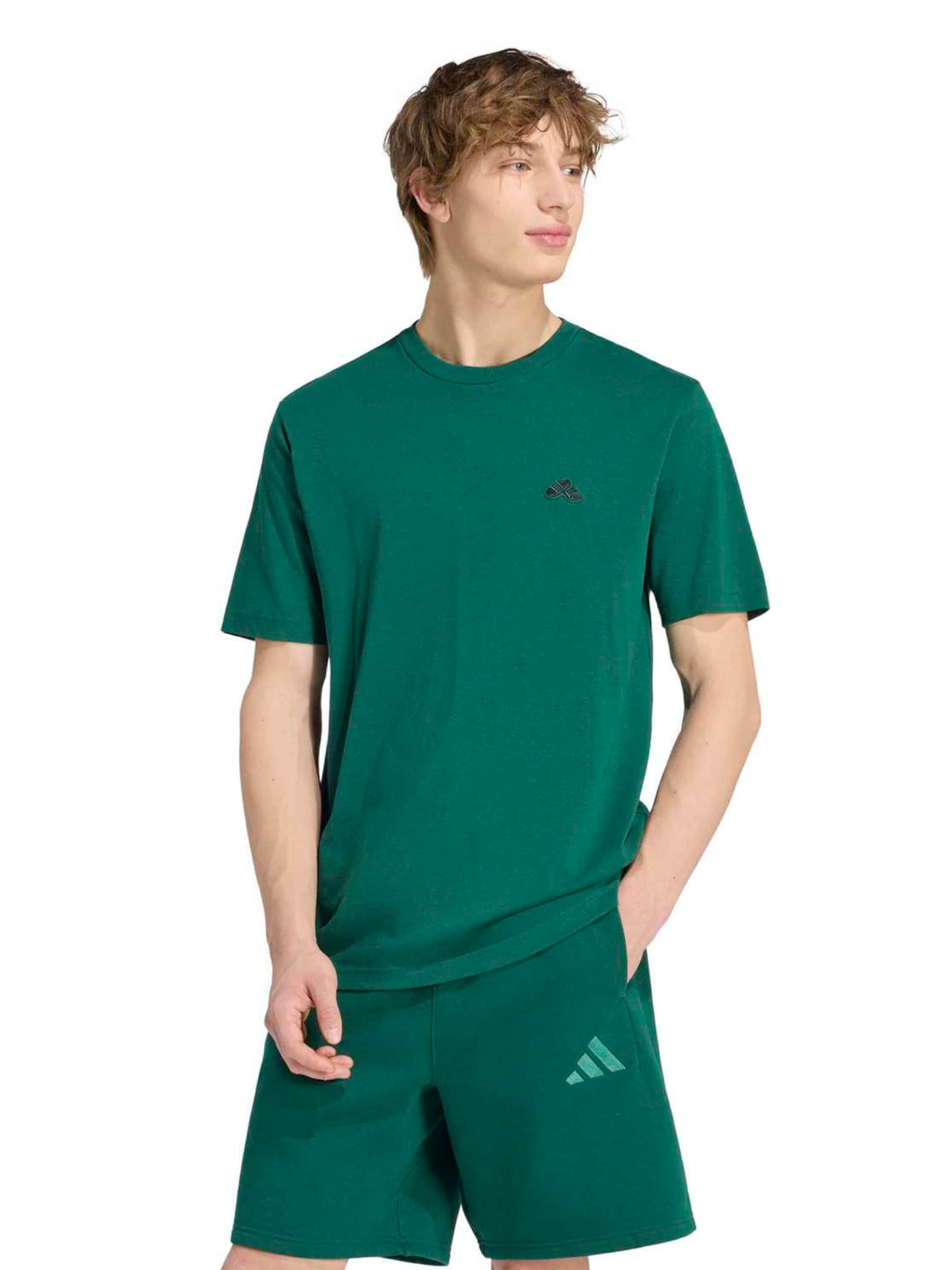 ADIDAS SPORTSWEAR Функциональная футболка 'SLIDE' в Зеленый: спереди